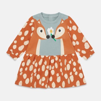 Stella McCartney Παιδικό Φόρεμα με 2 Ελάφια Stella McCartney Παιδικό Φόρεμα με 2 Ελάφια