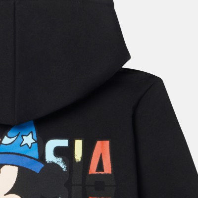 Stella McCartney Kids Fantasia Mickey Print Cotton Hoodie