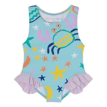 Stella McCartney Παιδικό Ολόσωμο Μαγιό με Καβούρι