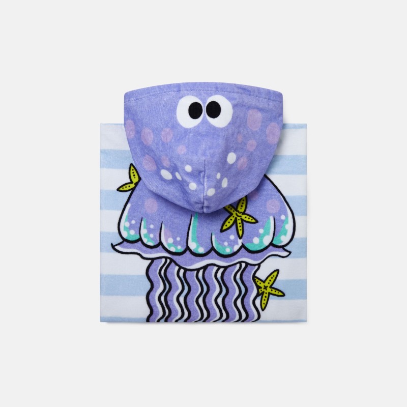 Stella McCartney Boys' Beach Poncho "Jellyfish" Purple Stella McCartney Boys' Beach Poncho "Jellyfish" Purple