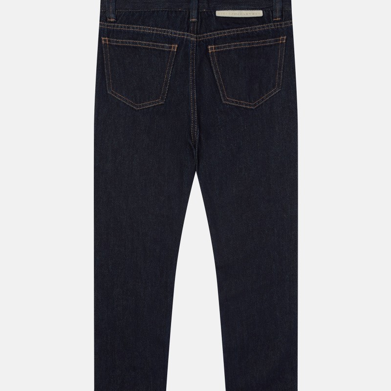 Stella McCartney kids Dark Blue Denim Trousers Stella McCartney kids Dark Blue Denim Trousers