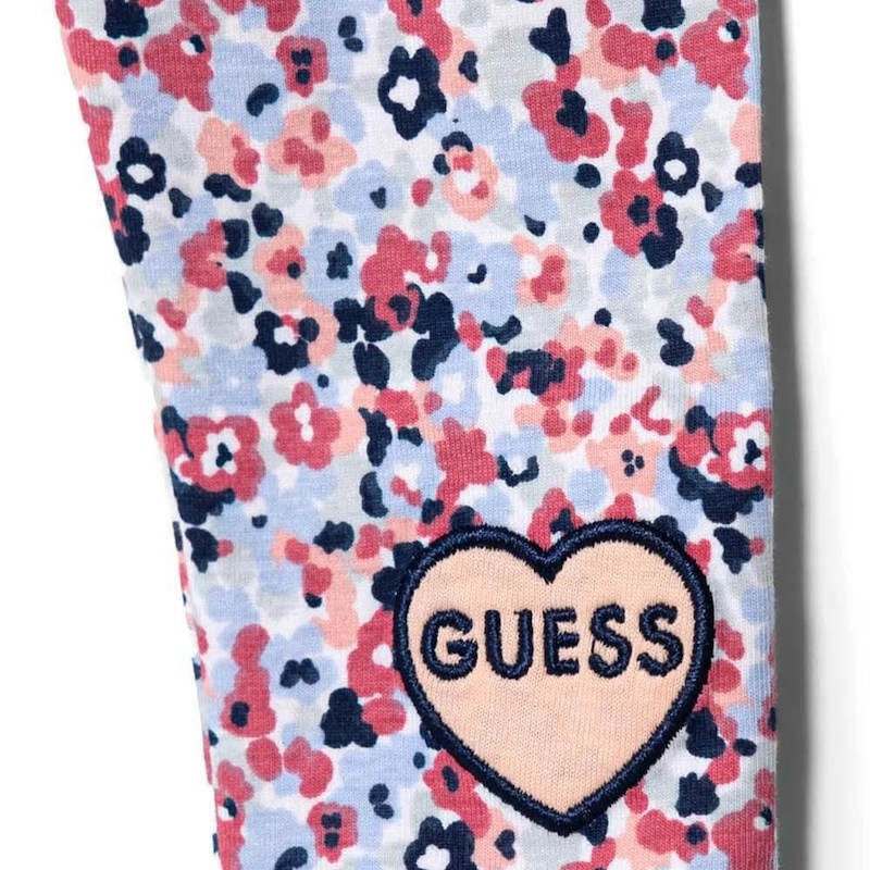 Guess Baby Girls’ Summer Set with Floral Leggings and Logo T-Shirt Peach/Cream (2-Piece) Guess Baby Girls’ Summer Set with Floral Leggings and Logo T-Shirt Peach/Cream (2-Piece)