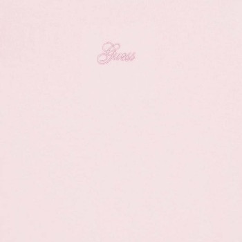 GUESS Παιδική Μπλούζα Ροζ με Βολάν και Κεντημένο Λογότυπο για Κορίτσι