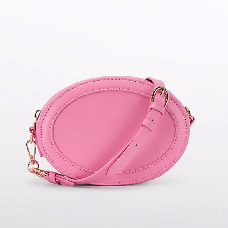 Abel & Lula Girls' Oval Logo Shoulder Bag Fuchsia Abel & Lula Girls' Oval Logo Shoulder Bag Fuchsia