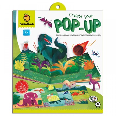 Create Your First Pop Up – Dinosaurs | Make Your First Pop-Up Cards