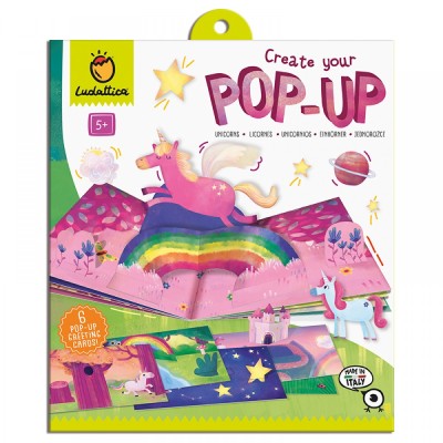 Create Your First Pop Up – Unicorns | Make Your First Pop-Up Cards