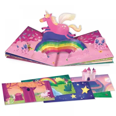 Create Your First Pop Up – Unicorns | Make Your First Pop-Up Cards