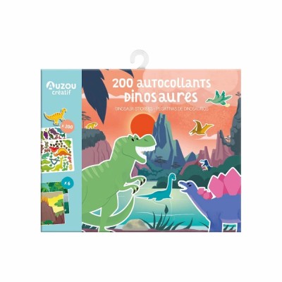 Toy Box Children's 200 Stickers Dinosaurs