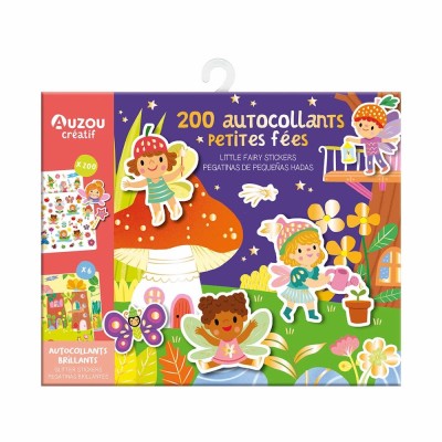 200 Stickers Little Fairies Auzou 200 Stickers Little Fairies Auzou