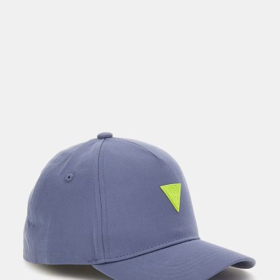 GUESS Boys' Blue Cotton Baseball Cap GUESS Boys' Blue Cotton Baseball Cap