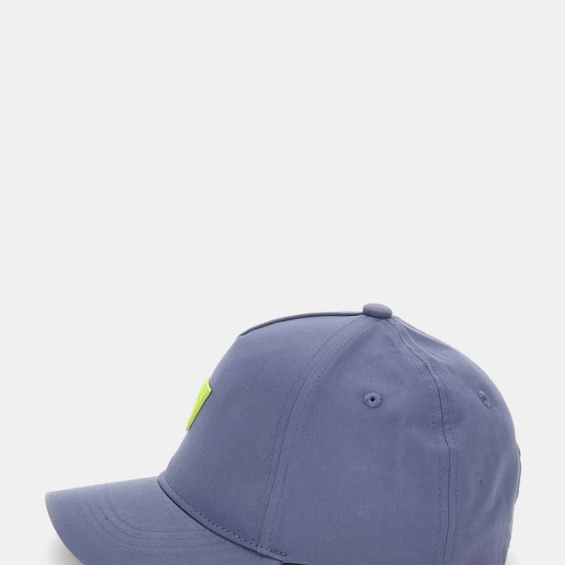 GUESS Boys' Blue Cotton Baseball Cap GUESS Boys' Blue Cotton Baseball Cap