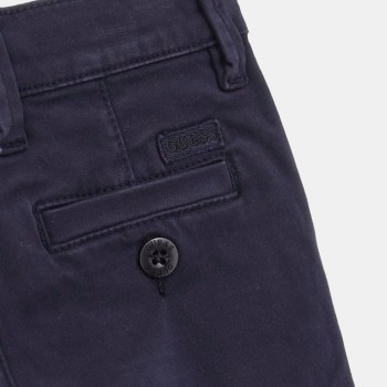 GUESS Παιδικό Σατέν Παντελόνι Chino Μπλε για Αγόρι GUESS Παιδικό Σατέν Παντελόνι Chino Μπλε για Αγόρι