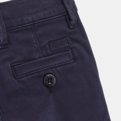 GUESS Boys' Blue Satin Chino Pants GUESS Boys' Blue Satin Chino Pants