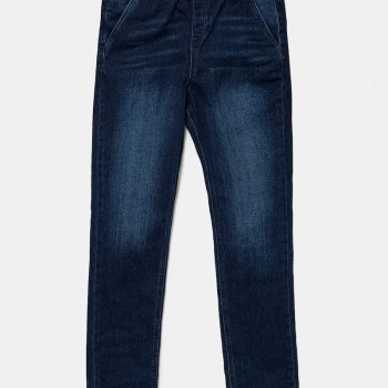 Guess Παιδικό Τζιν Παντελόνι για Αγόρι με Κωνικό Μπατζάκι Denim Μπλε