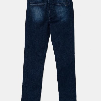 Guess Παιδικό Τζιν Παντελόνι για Αγόρι με Κωνικό Μπατζάκι Denim Μπλε