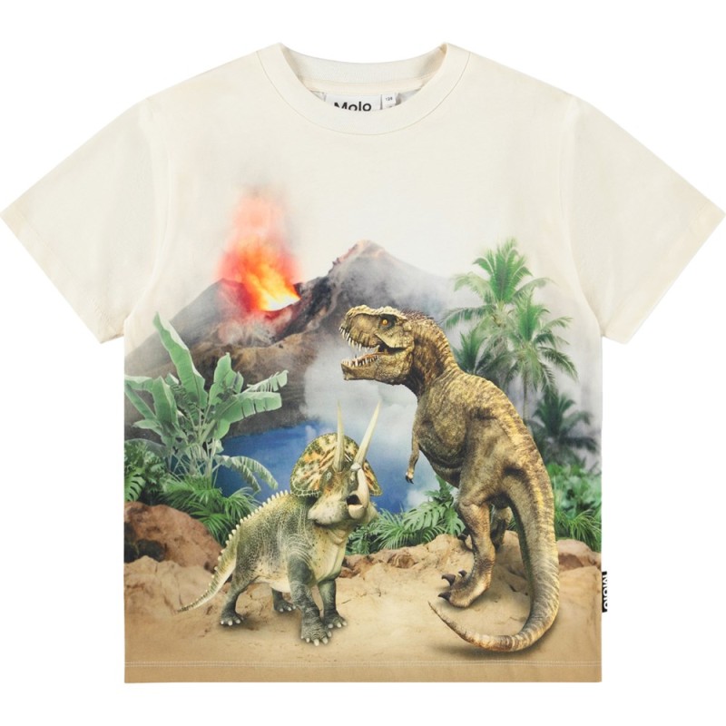 Molo Riley Hot Spring Dinos Shirt