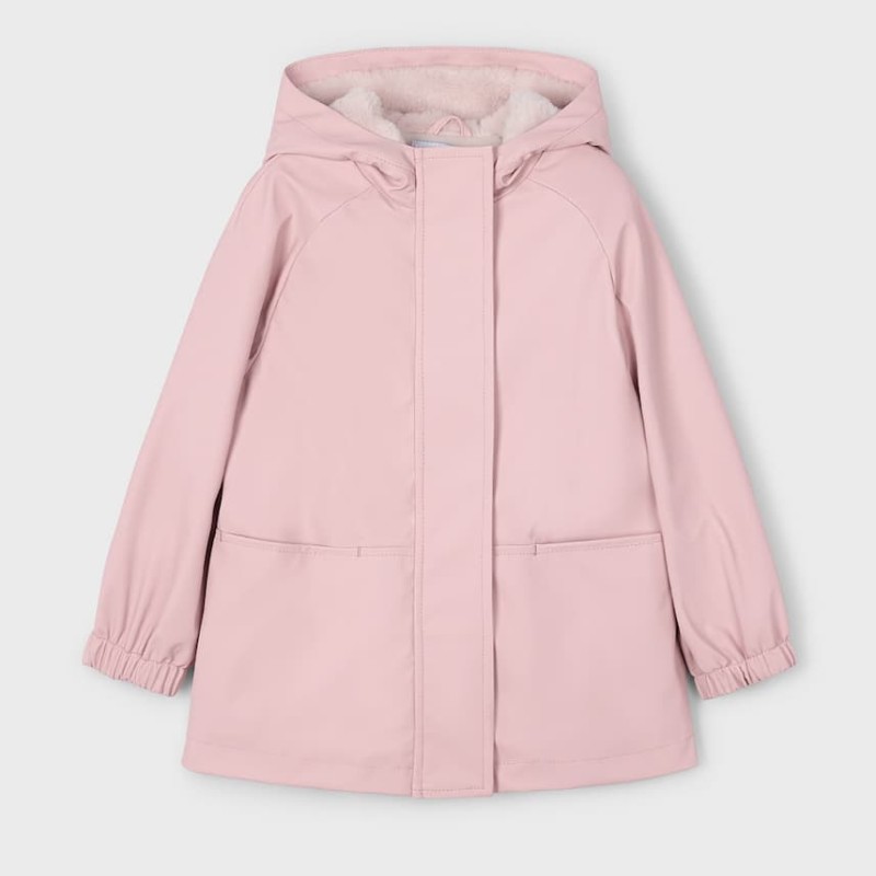 Mayoral Παιδικό Ροζ Nude Μπουφάν με Κουκούλα Mayoral Παιδικό Ροζ Nude Μπουφάν με Κουκούλα