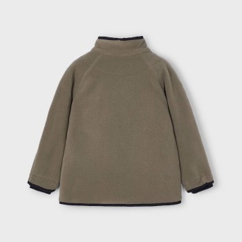 Mayoral Παιδική Αγορίστικη Γκριζοπράσινη Fleece Ζακέτα Mayoral Παιδική Αγορίστικη Γκριζοπράσινη Fleece Ζακέτα