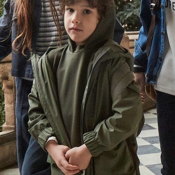 Mayoral Παιδικό Αγορίστικο Πράσινο Μπουφάν με Κουκούλα Mayoral Παιδικό Αγορίστικο Πράσινο Μπουφάν με Κουκούλα