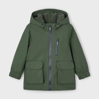 Mayoral Παιδικό Αγορίστικο Πράσινο Μπουφάν με Κουκούλα Mayoral Παιδικό Αγορίστικο Πράσινο Μπουφάν με Κουκούλα