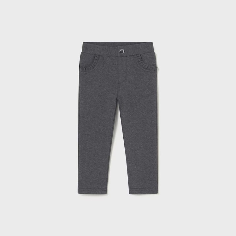 Mayoral Baby Girls’ BASIC Dark Grey Long Trousers Mayoral Baby Girls’ BASIC Dark Grey Long Trousers