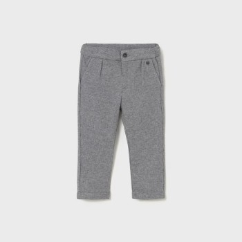 Mayoral Baby Boys’ Long Checked Black and White Pants