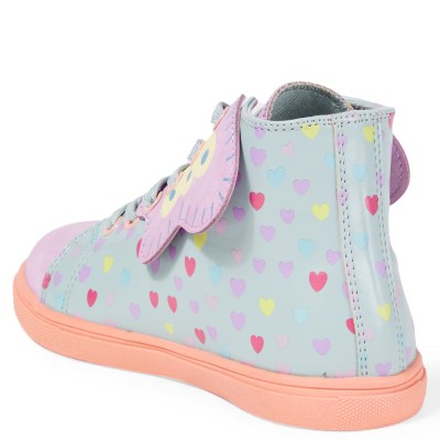 Stella McCartney Kids Printed high-top sneakers Stella McCartney Kids Printed high-top sneakers