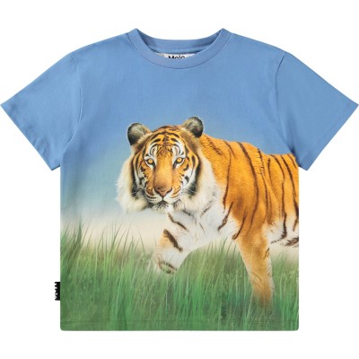 Molo Riley Μπλε Μπλουζάκι Με Τίγρη